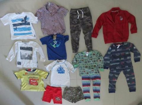 BOYS SIZE 5 MIXED BAG OF CLOTHING 14 PIECES