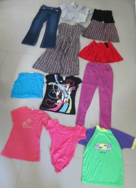 GIRLS SIZE 12 MIXED CLOTHING 12 PIECES