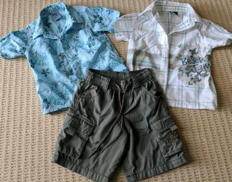 Size 1 Boys Shorts/Shirt Set