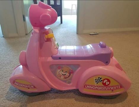 Fisher Price Laugh and learn scooter