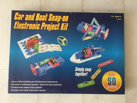 Car and Boat Snap-on Electronic Project Kit
