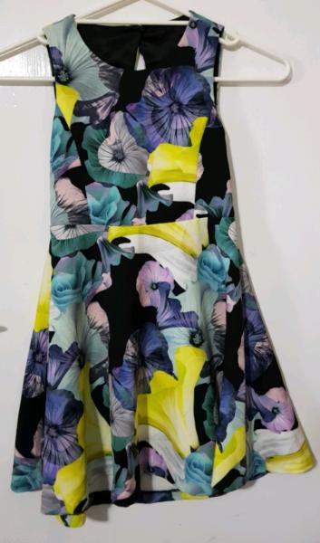 Bardot Junior Size 8 Floral Dress