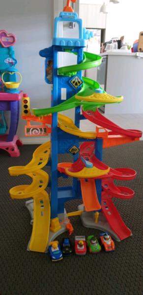 Fisher Price Little People car tower