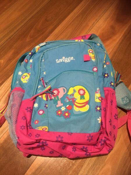 Smiggle Pony back pack rrp $50. Barely used excellent cond