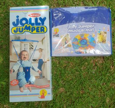 Jolly jumper and musical mat