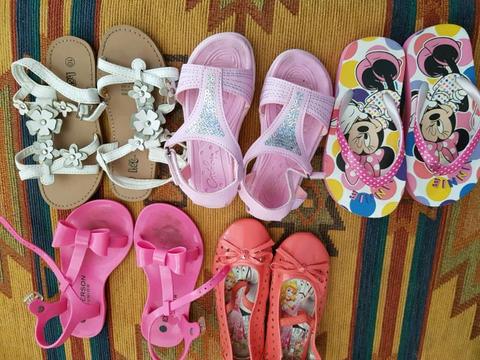 Girls shoes size 10 $15 the lot