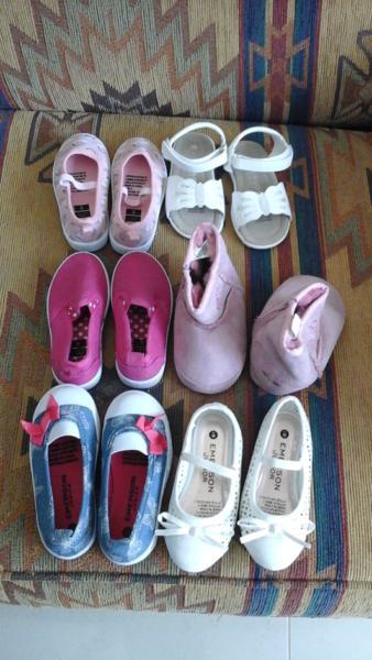 Girls shoes size 6 all new $15 the lot