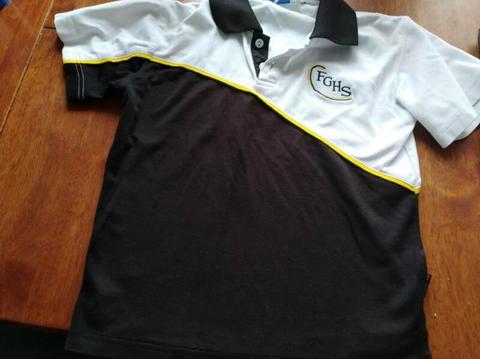 Francis Greenway High School uniform, sports shirt&shorts size 8