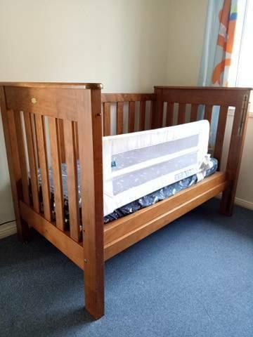 Solid Wood Toddler Bed