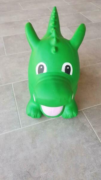 Green Dragon Inflatable Dinosaur