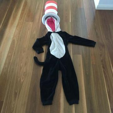 Cat in the Hat costume size 10