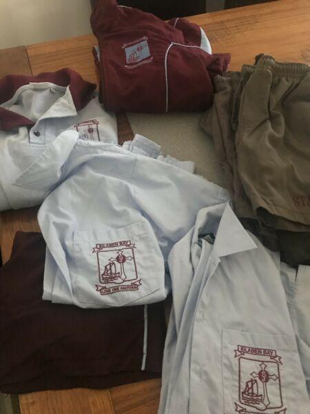 Bundle of st Joseph Kilaben bay uniforms all for $15