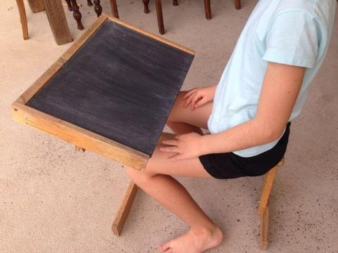 Chalk Board with seat