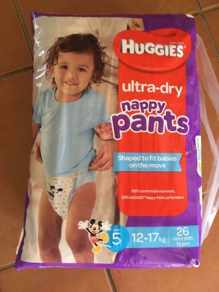 Huggies Nappy Pants Size 5