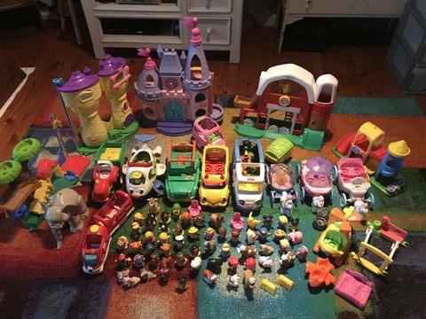 MASSIVE Fisher Price Little People Collection