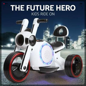 Rechargeable Space Dog kids Ride Motor Bike With Songs And Light