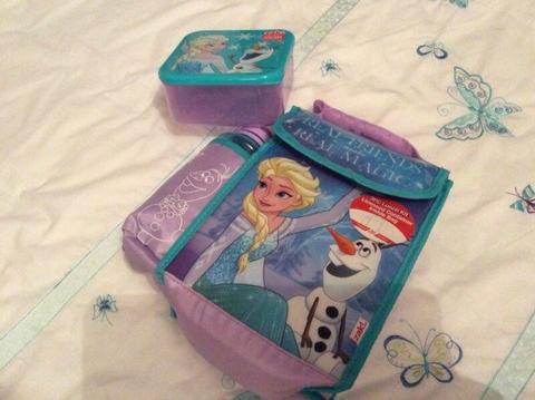 LUNCHBOX/BAG 3pc FROZEN and also bonus FROZEN CD NEW