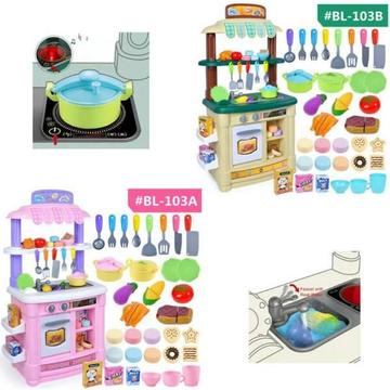 Wow Pretend Toy Light Sound Kitchen Cooking Table Set #103A/B