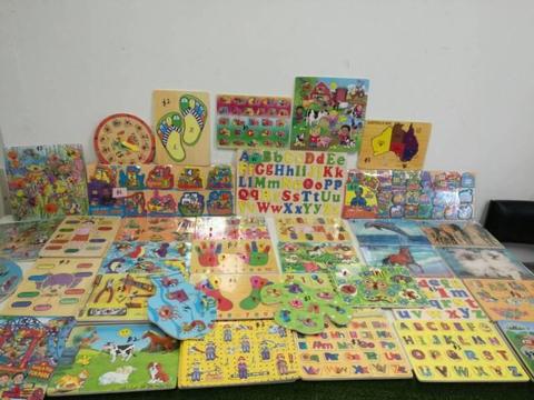Wowmart Kid Educational Wooden Toy Puzzle Clearance $1 - $5/Each
