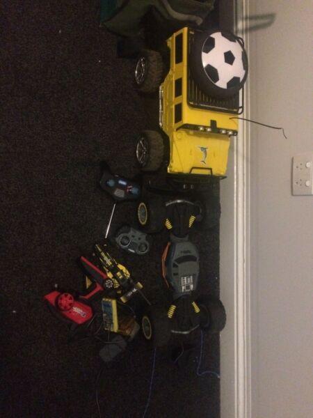 Rc cares and hover soccer