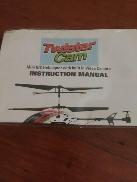 Twister Cam Mini RC Helicopter Spare Parts