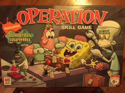 Sponge Bob Square Pants Operation Game