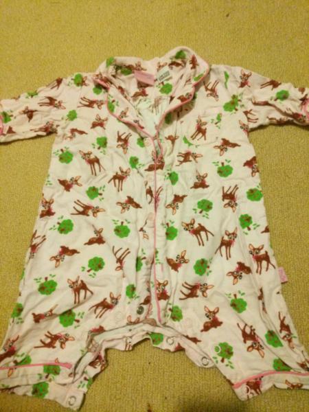 Pink Peter Alexander pyjamas for 6-9 month old