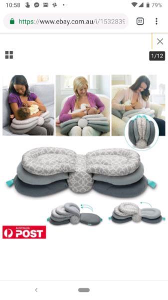 Adjustable nursing pillow (excellent virtually new condition)