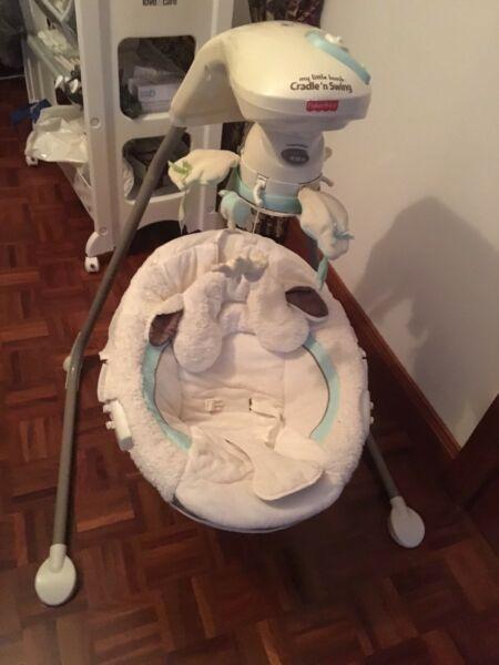 Fisher-Price My Little Lamb Cradle 'n Swing