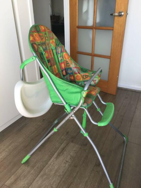 Baby high chair and portable chair