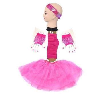 Hotpink Short-Glove TUTU 4 Set Skirt Socks Kids/Girl/Lady Ballet