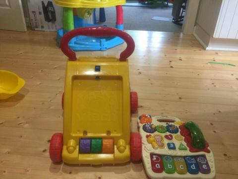 Baby push walkers for sale in great condition
