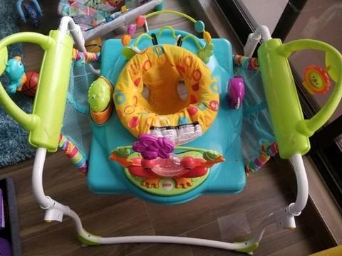 Baby entertainment walker bouncer , Fisher, first steps jumperoo
