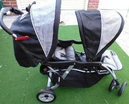 Love N Care Double Stroller Mint Condition