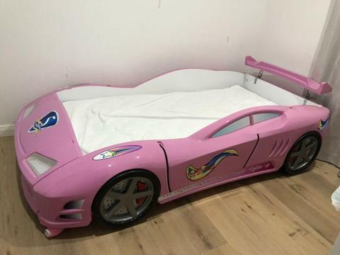 Girls car bed immaculate condition used