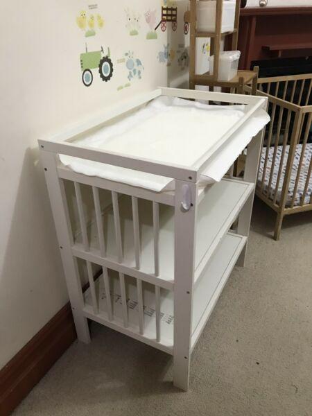 Baby change table ikea