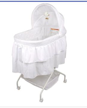 White Baby bassinet