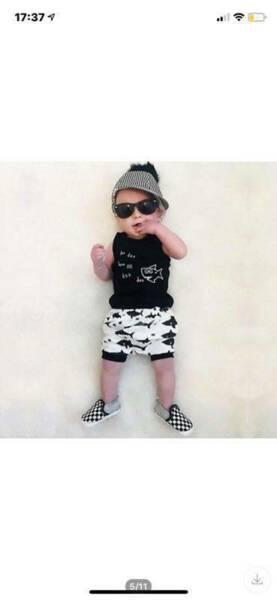 Brand new baby boy 100% cotton set