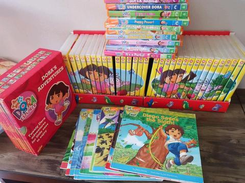 Dora DVD and books