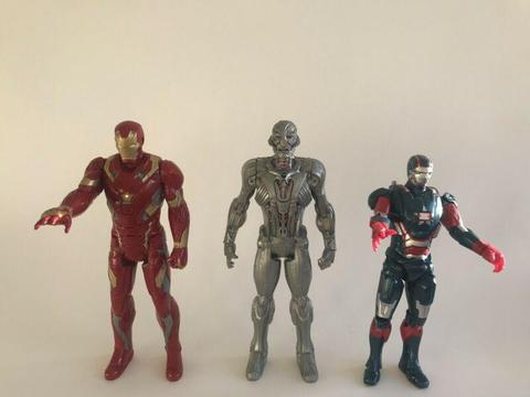 Marvel Action Figures - light up and make noises