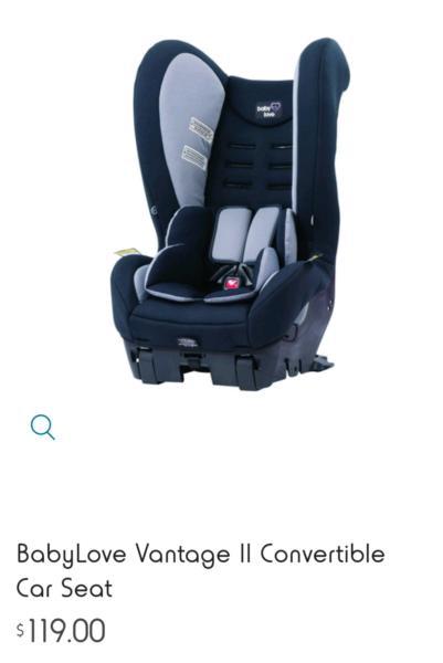 LIKE NEW Baby carseat
