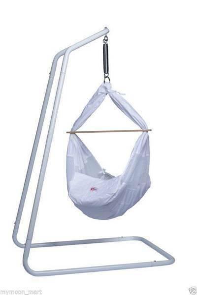 Brand New mamakiddies Baby Hammock Cot Bassinet Cotton with Stand