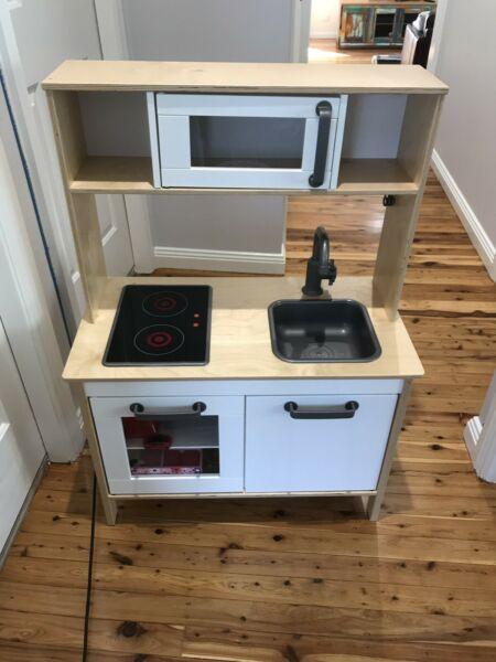 IKEA Play Kitchen (pots, pans & veg incl.)