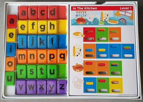 My first scrabble kids game for 3-6 years