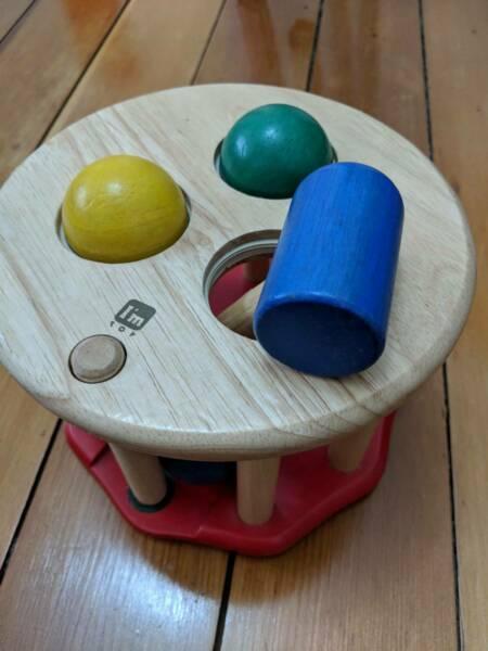 Assorted toys hammer ball wooden best quality