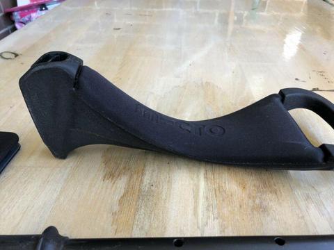 Mini micro scooter seat with handle bar