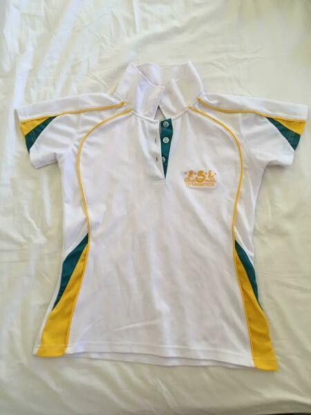Gladesville RSL gymnastics competition polo shirt - size 8