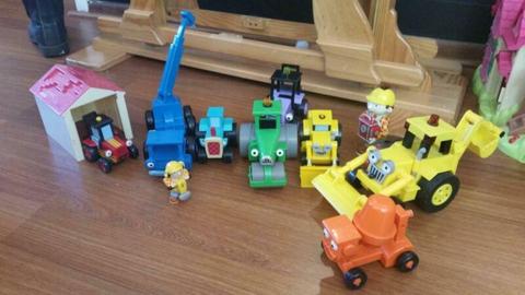 Bob the builder toy collection
