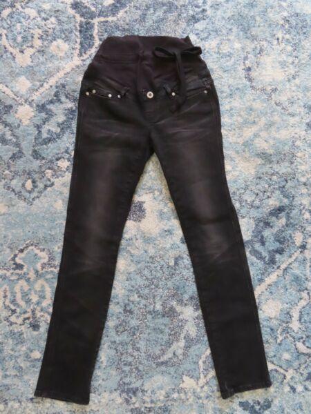 Unworn Mamaway BLACK jeans Size 8