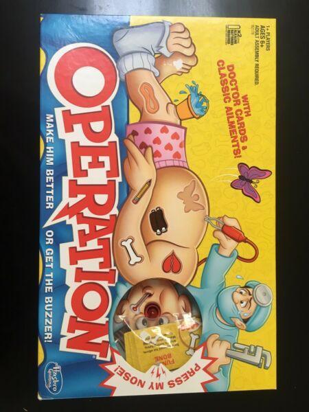 Children's board game ('Operation')
